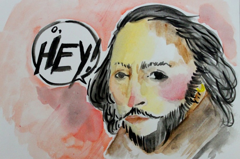 Ilustrasi William Shakespeare/Kalya Risangdaru